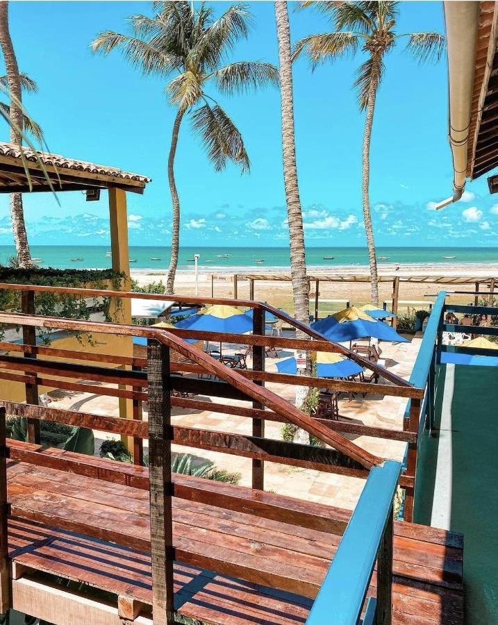 Pousada E Restaurante Sombra Dos Coqueiros Trairi Kültér fotó