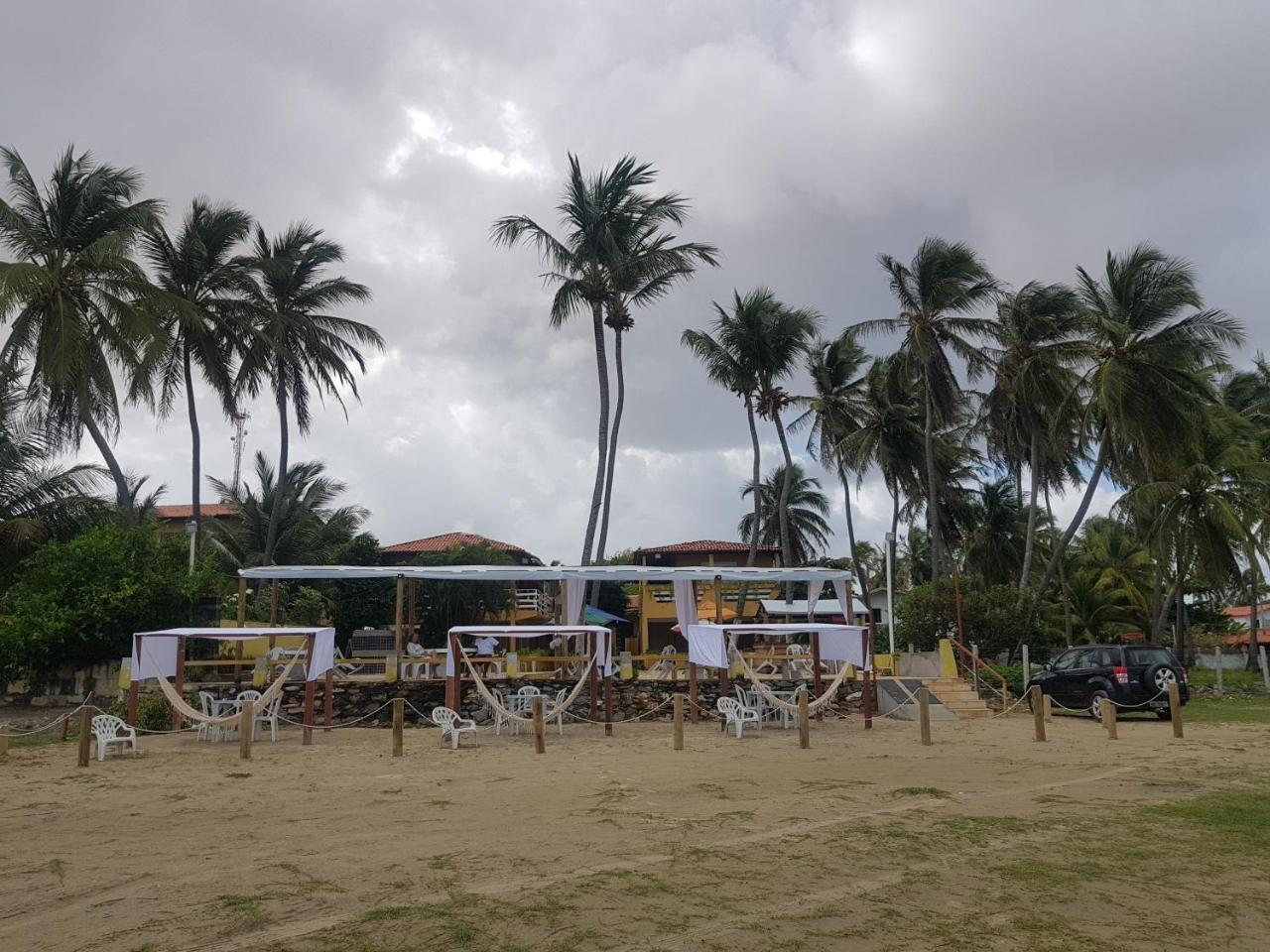 Pousada E Restaurante Sombra Dos Coqueiros Trairi Kültér fotó